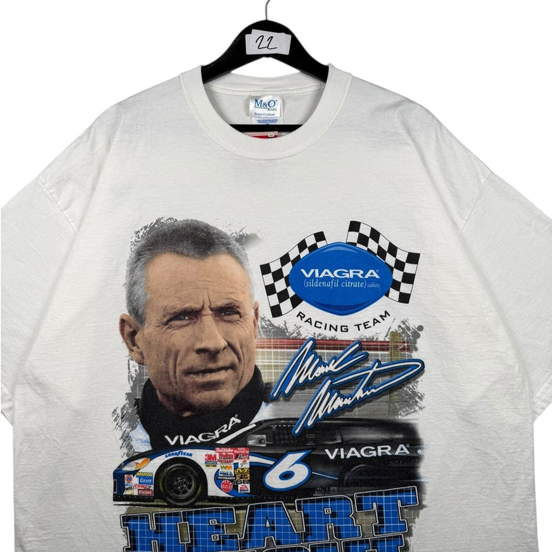 Vintage Mark Martin No. 6 NASCAR Graphic T-Shirt