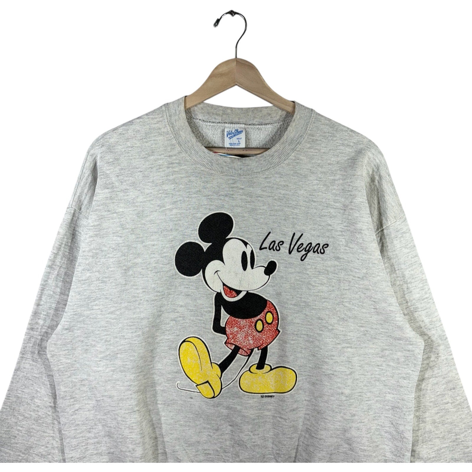 Vintage Las Vegas Mickey Mouse Crewneck