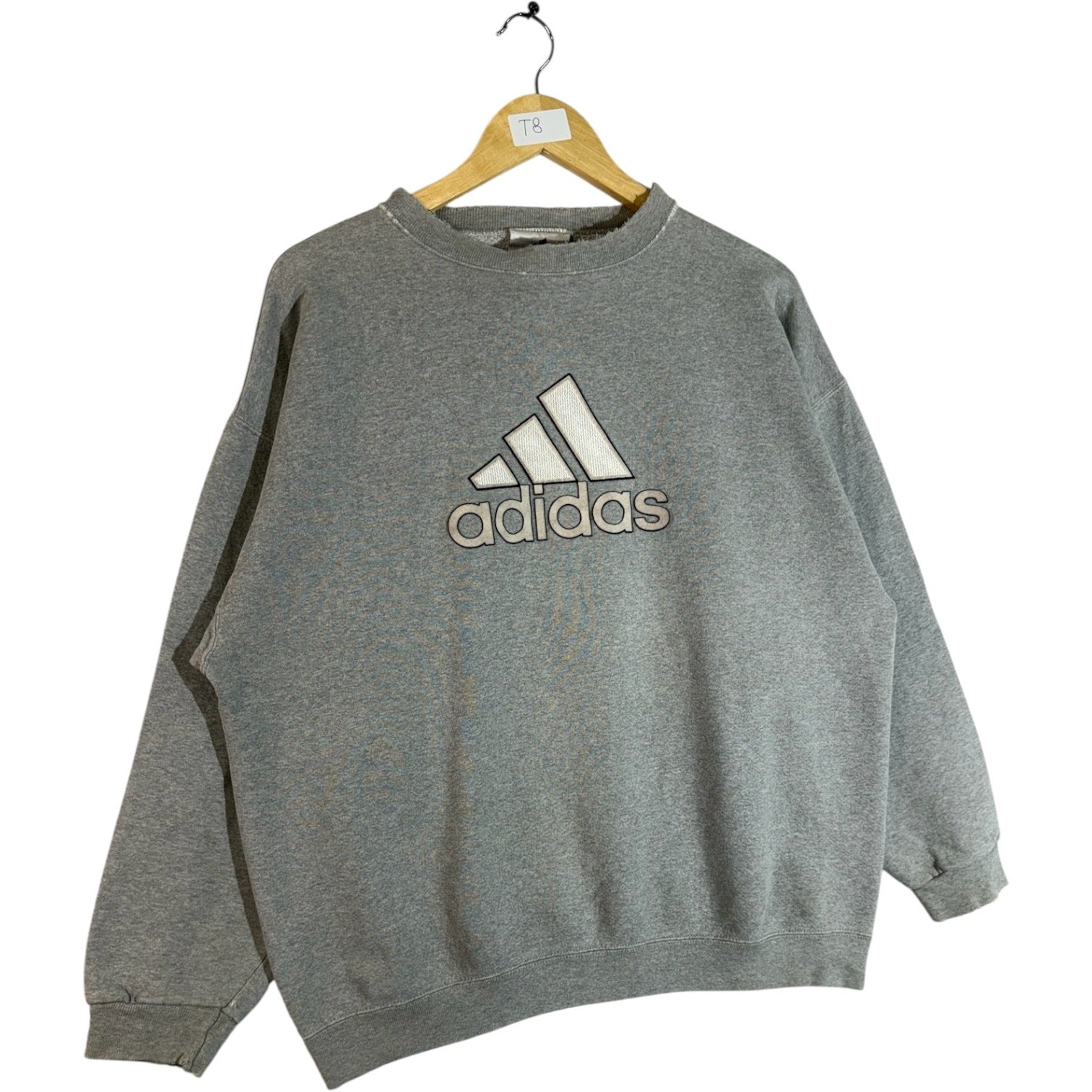 Vintage Adidas Logo Crewneck