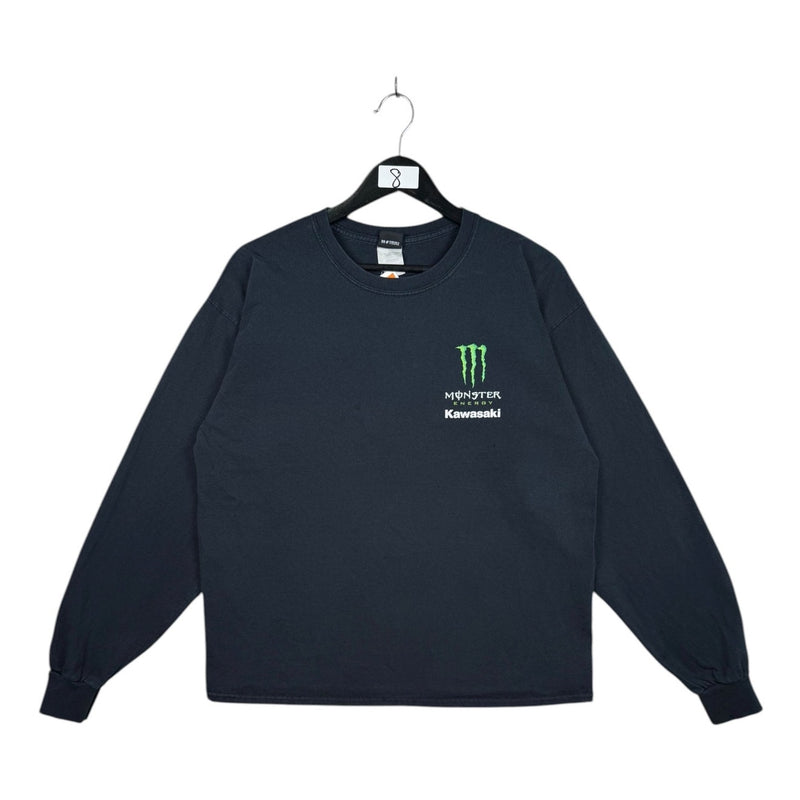 Vintage Monster Energy Kawasaki Racing Long Sleeve