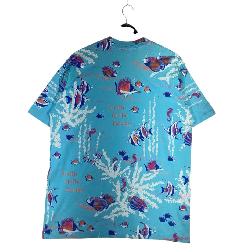 Vintage South of the Border Fish AOP Tee