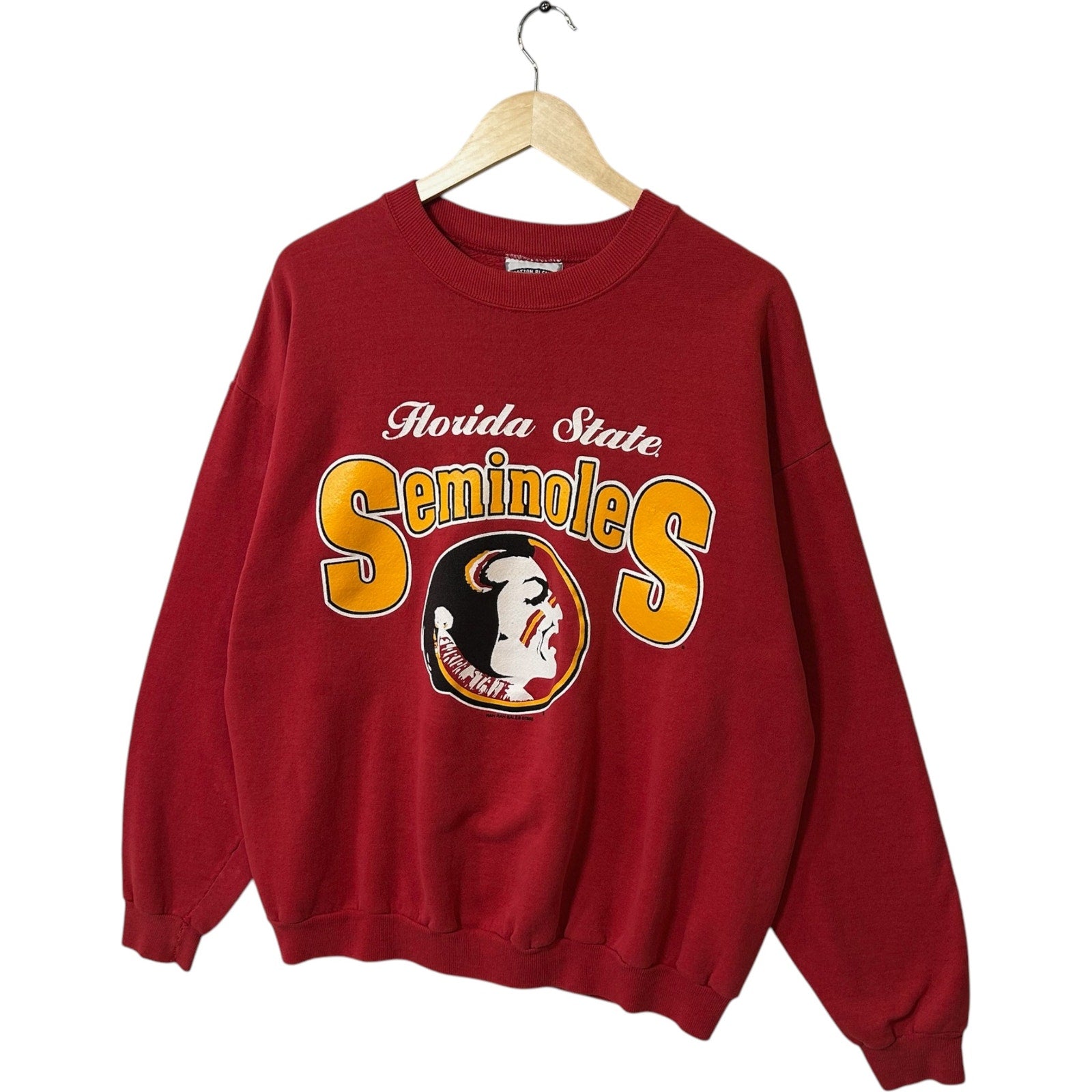 Vintage Florida State University Seminoles Spellout Crewneck