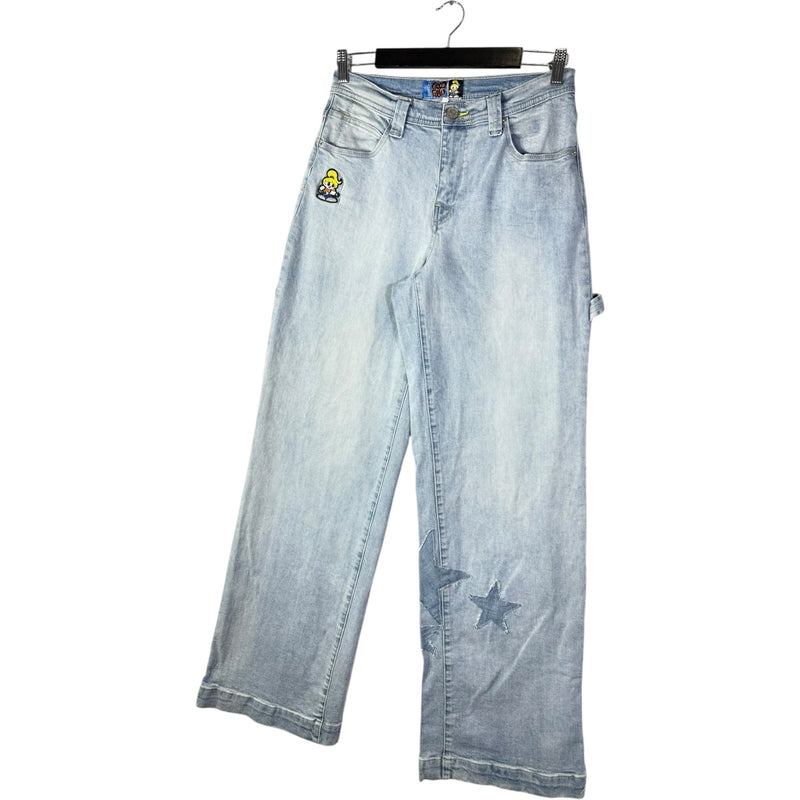 Vintage JNCO Embroidered Skater Straight Leg Denim Jeans 30x32