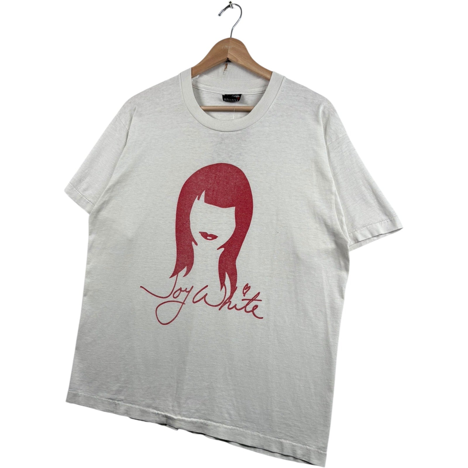 Vintage Fruit of the Loom Joy White T-Shirt