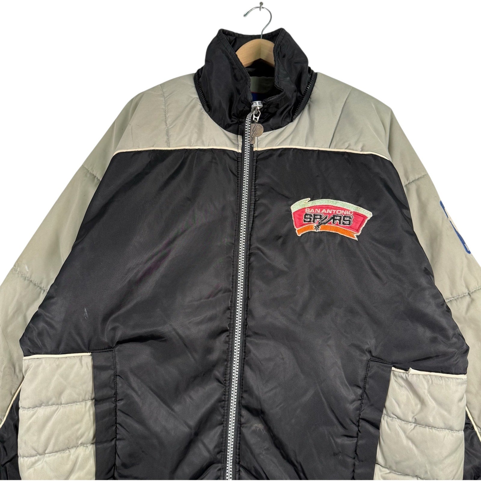 Vintage Pro Player San Antonio Spurs Puffer Jacket