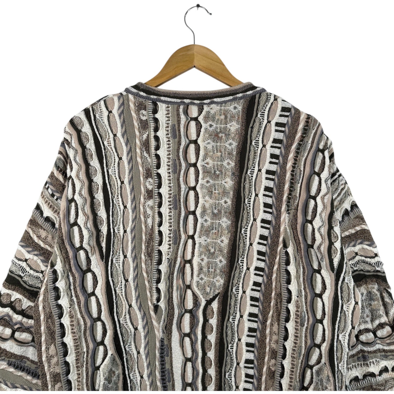 Vintage Coogi 3D Knit Textured Sweater