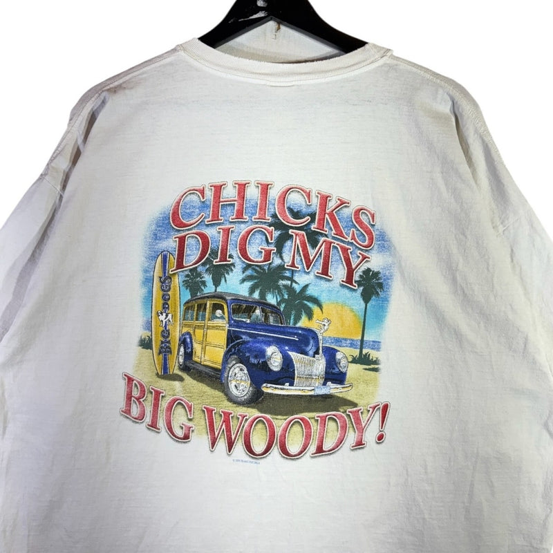 Vintage Big Dogs Chicks Dig My Big Woody T-Shirt