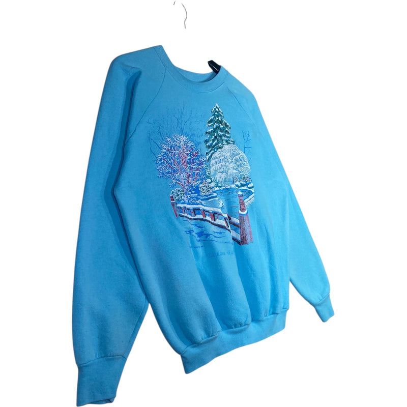 Vintage Winter Picture Escalante, Utah Crewneck