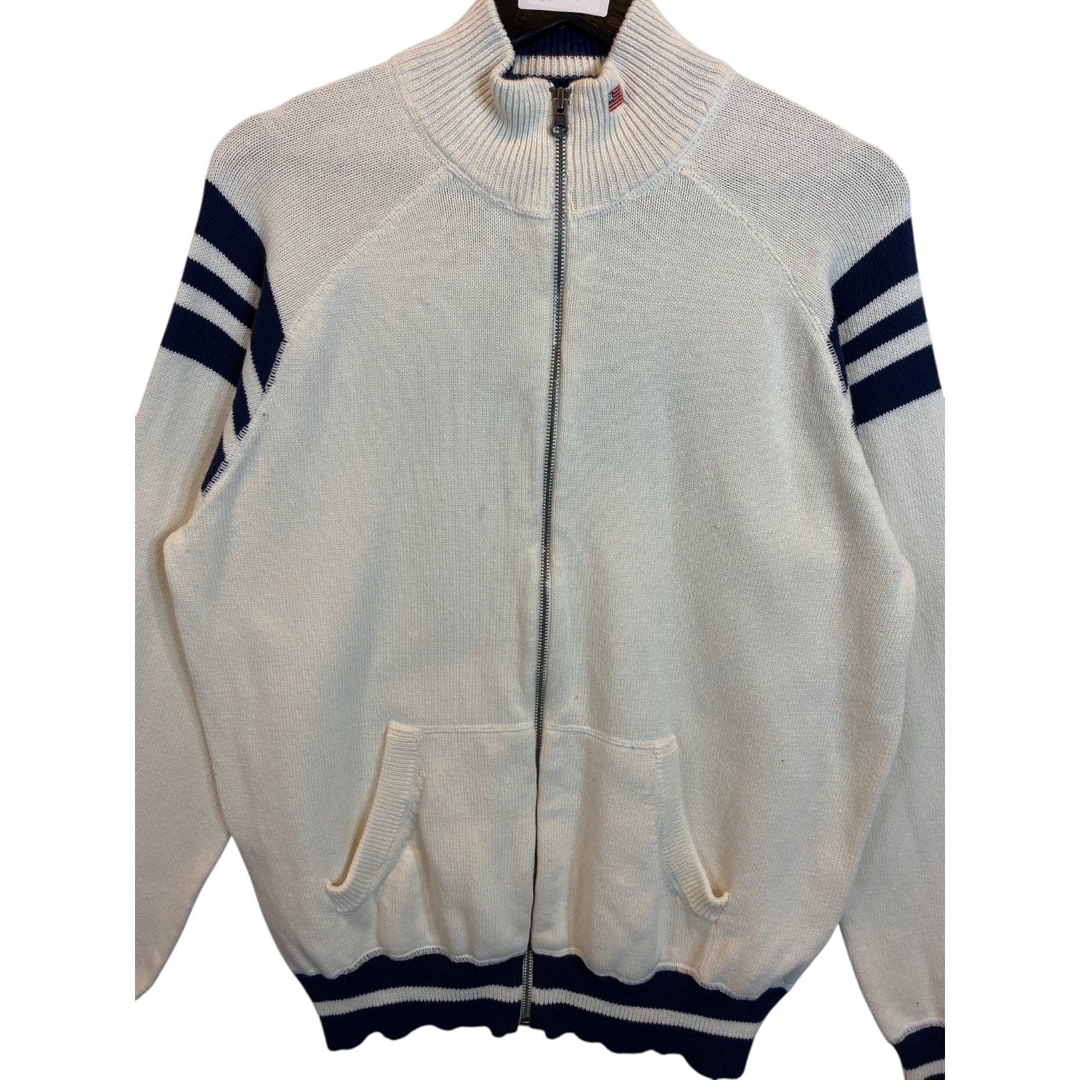 Vintage Polo Jeans Company Ralph Lauren Full Zip Sweater