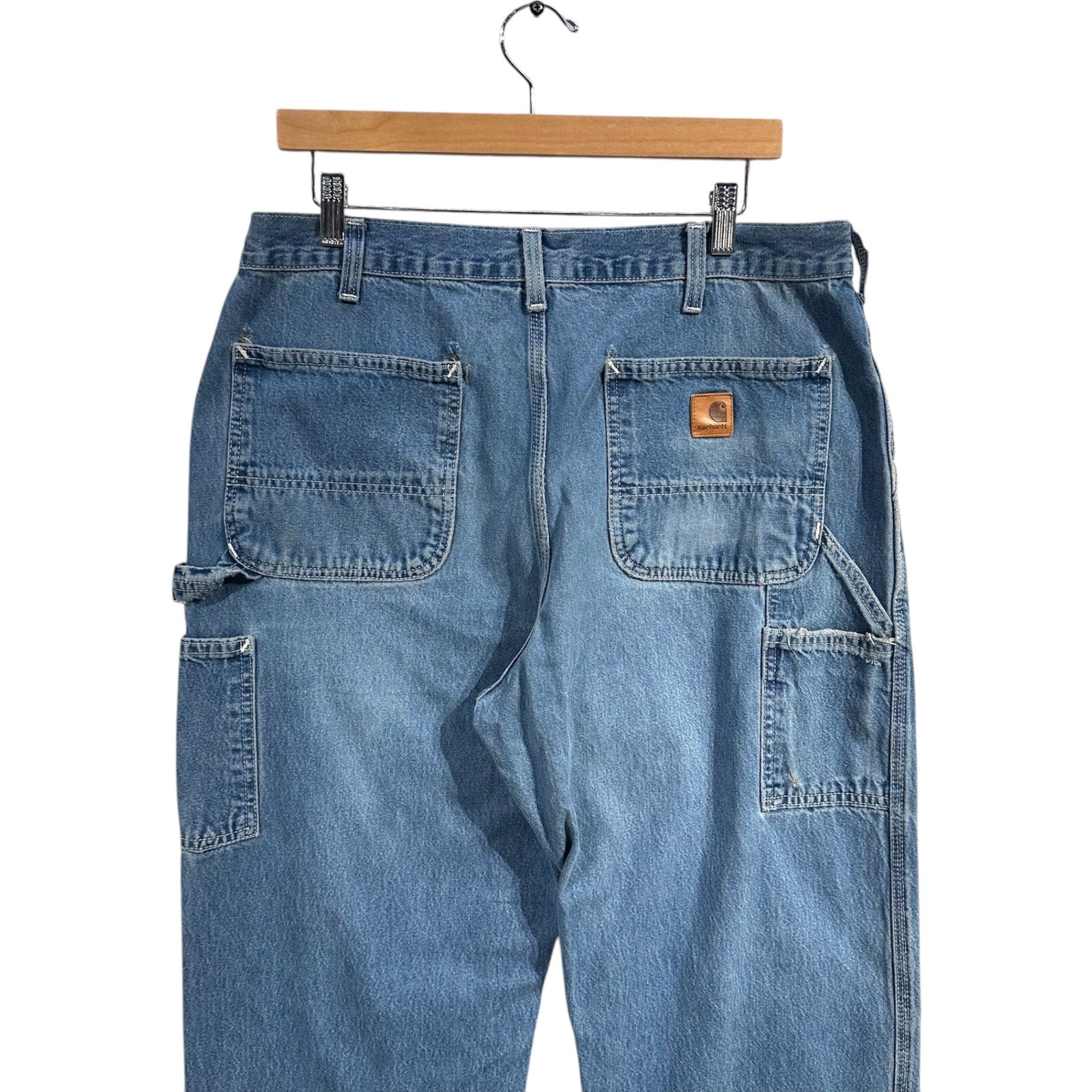 Vintage Carhartt Carpenter Denim Pants 36x32