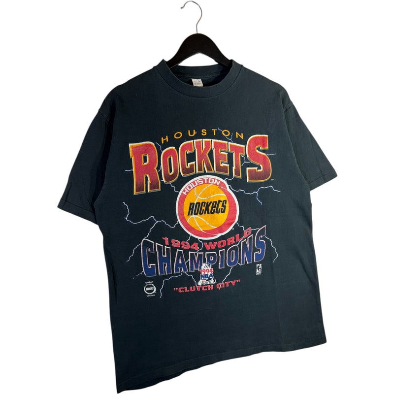 Vintage Houston Rockets 1994 Clutch City NBA T-Shirt