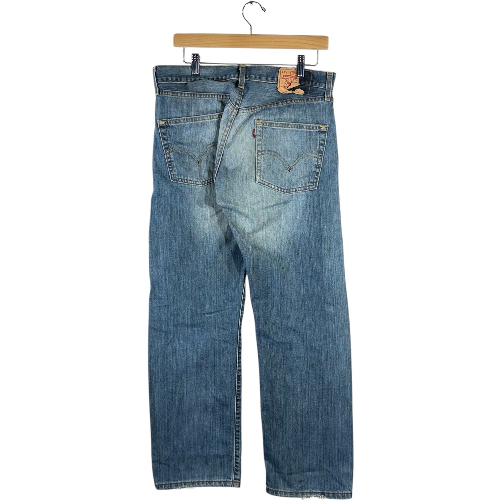 Vintage Levi's Straight Leg Denim Jeans 33x30
