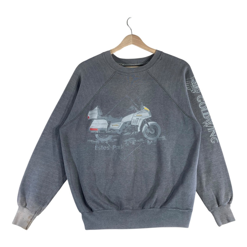 Vintage Honda Goldwing Estes Park Motorcycle Crewneck