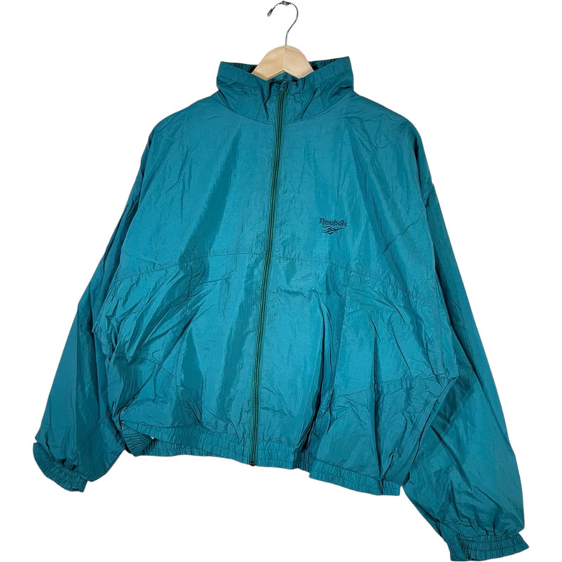 Vintage Reebok Mini Logo Full Zip Windbreaker