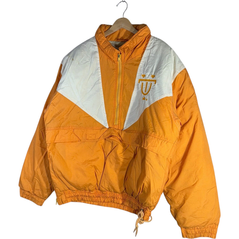 Vintage University Of Tennessee Embroidered Logo Puffer Jacket