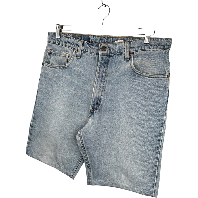 Vintage Levi's 550 Relaxed Fit Denim Shorts 36
