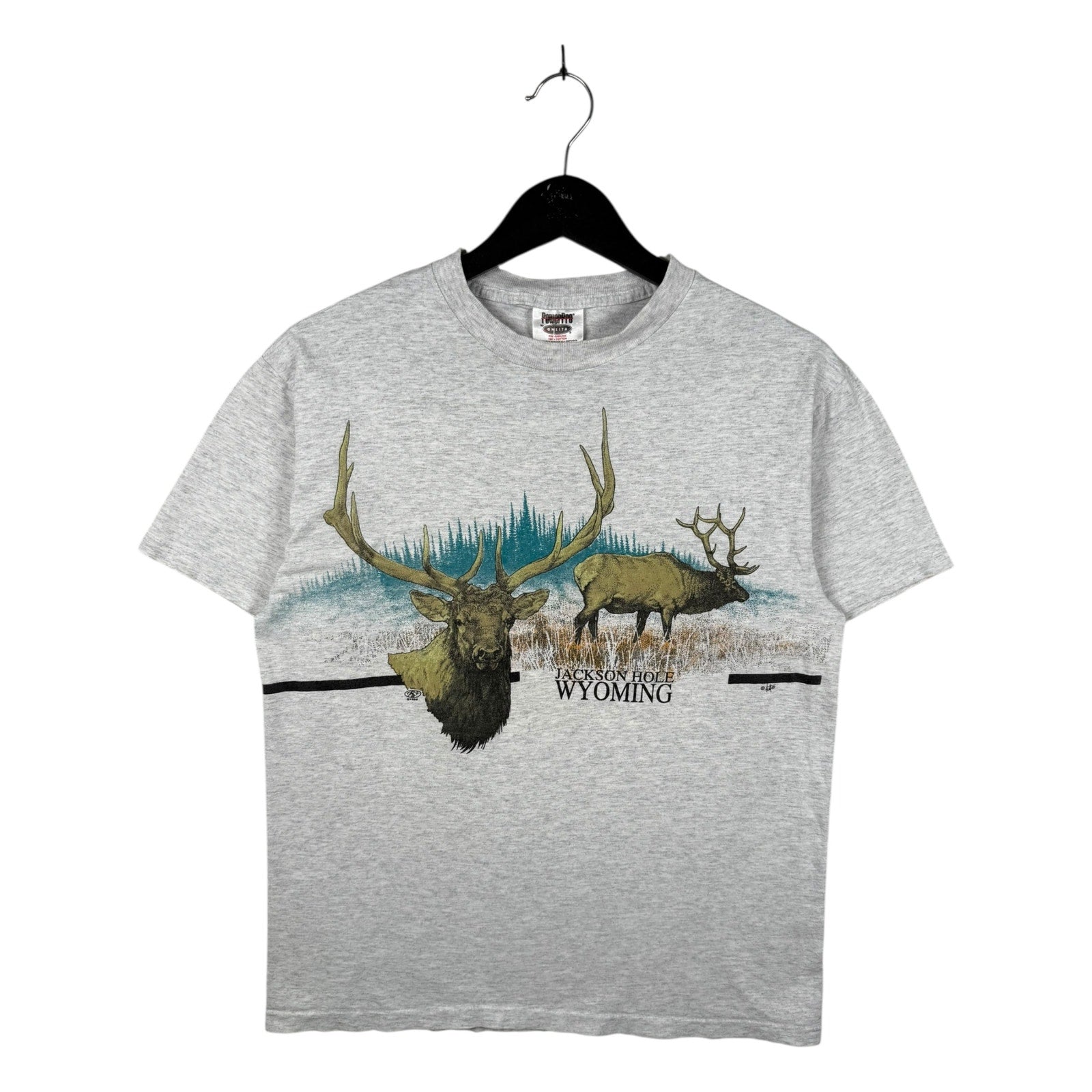 Vintage Jackson Hole Wyoming Elk T-Shirt