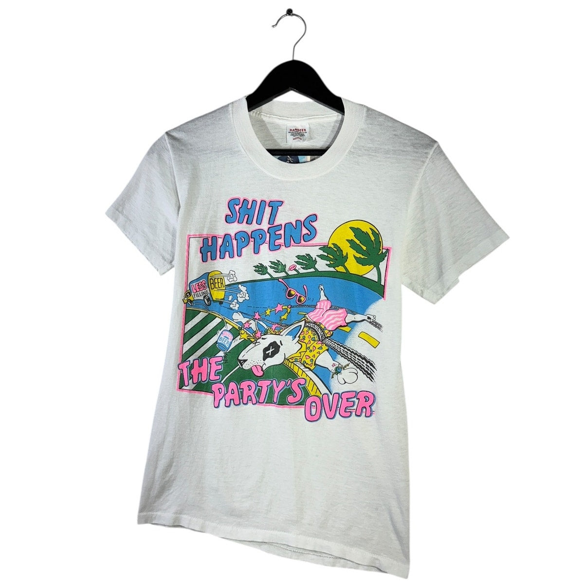 Vintage The Party's Over Graphic T-Shirt