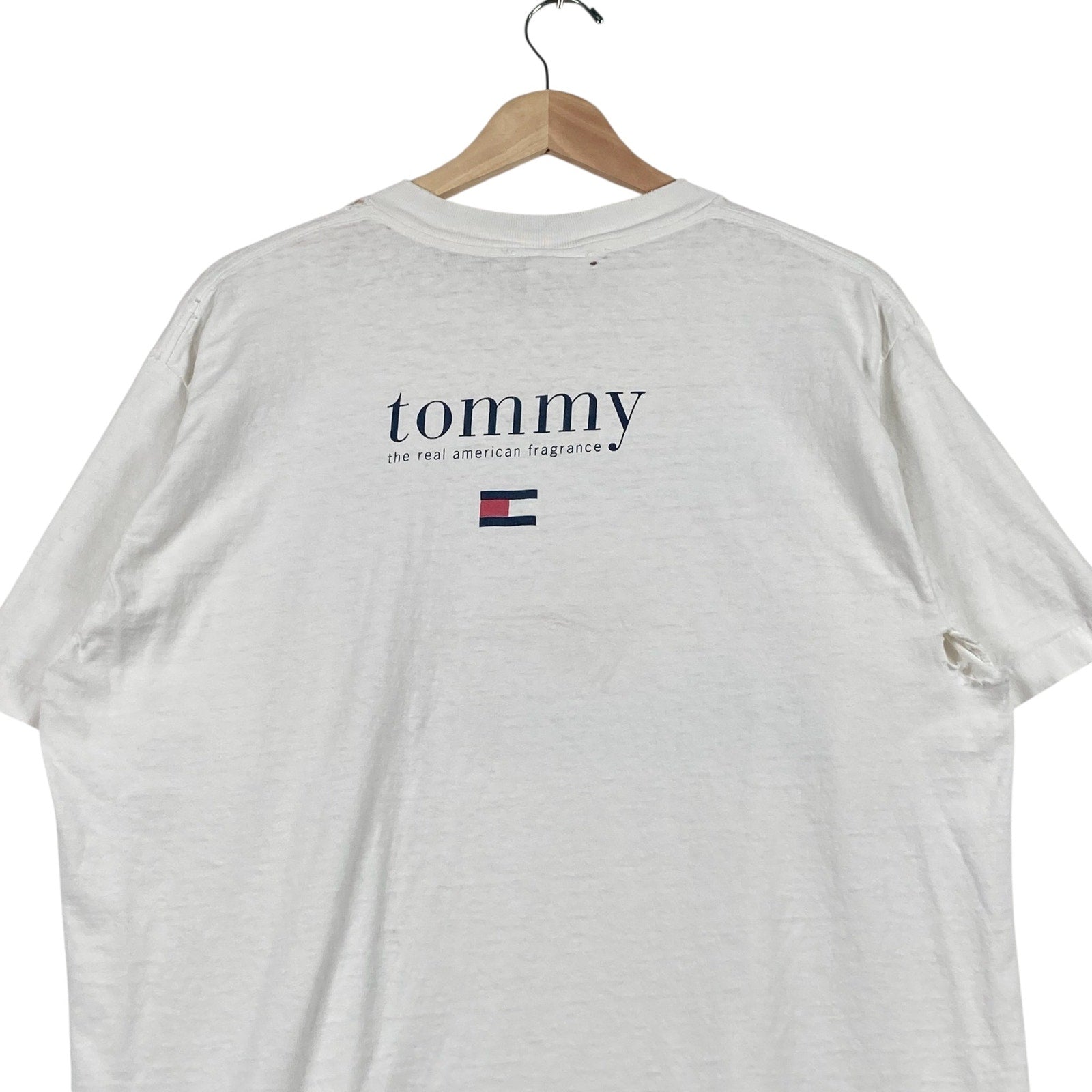 Vintage Tommy Hilfiger Big Chest Logo Tee