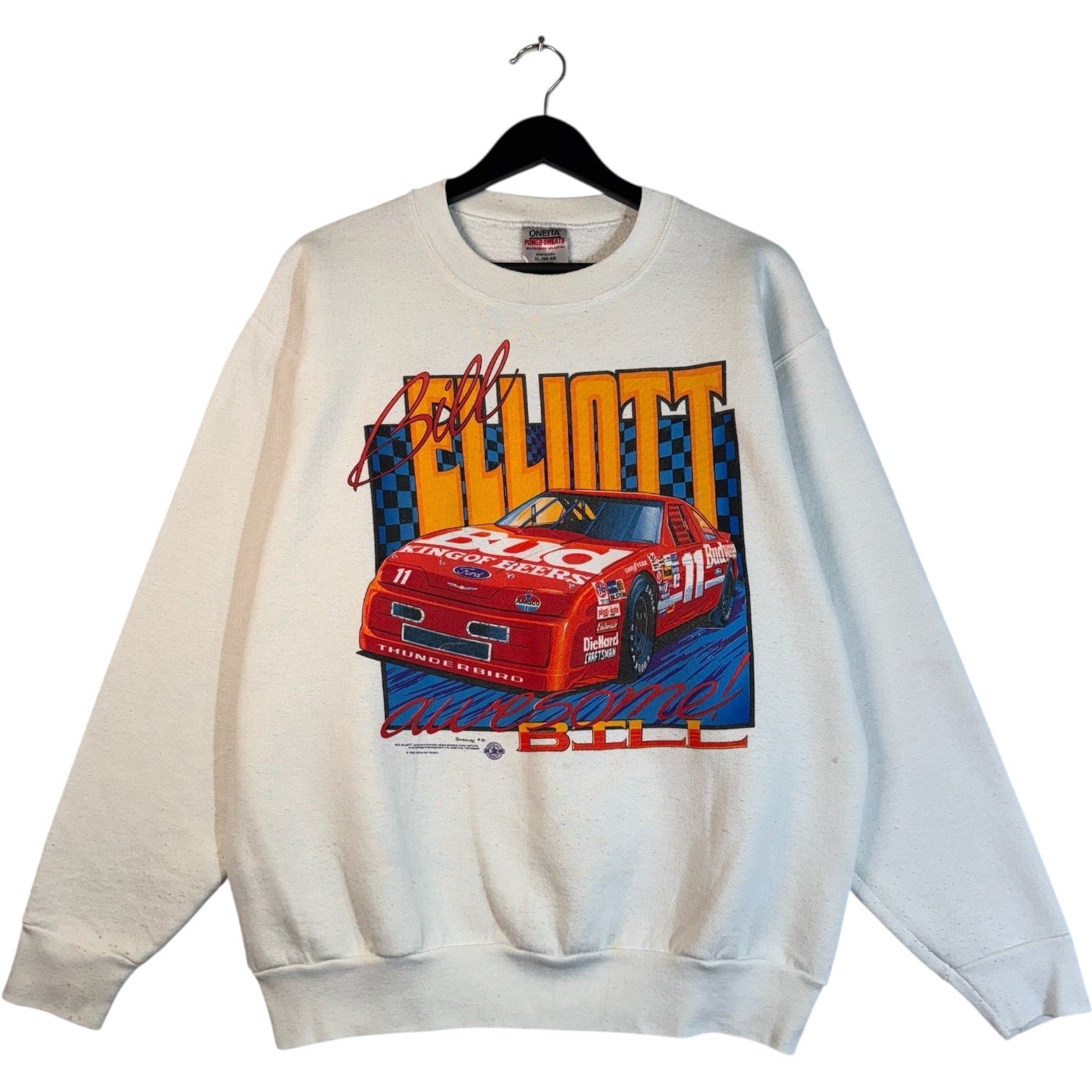 Vintage NASCAR Bill Elliot Crewneck