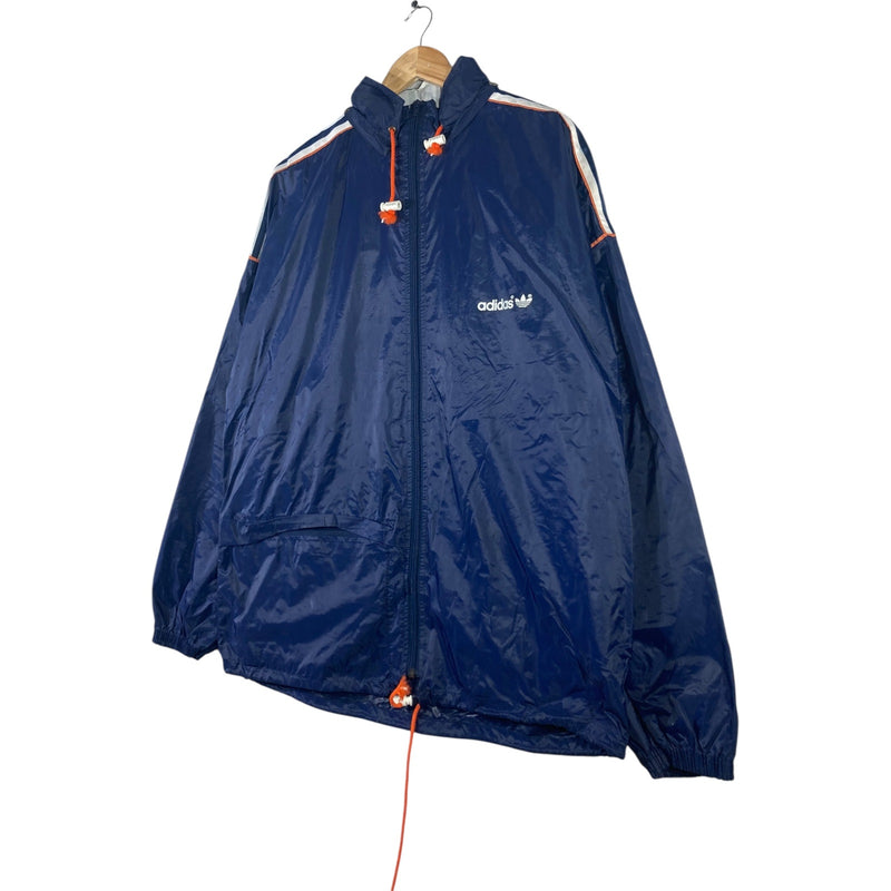 Vintage Adidas 3-Stripes Rain Jacket