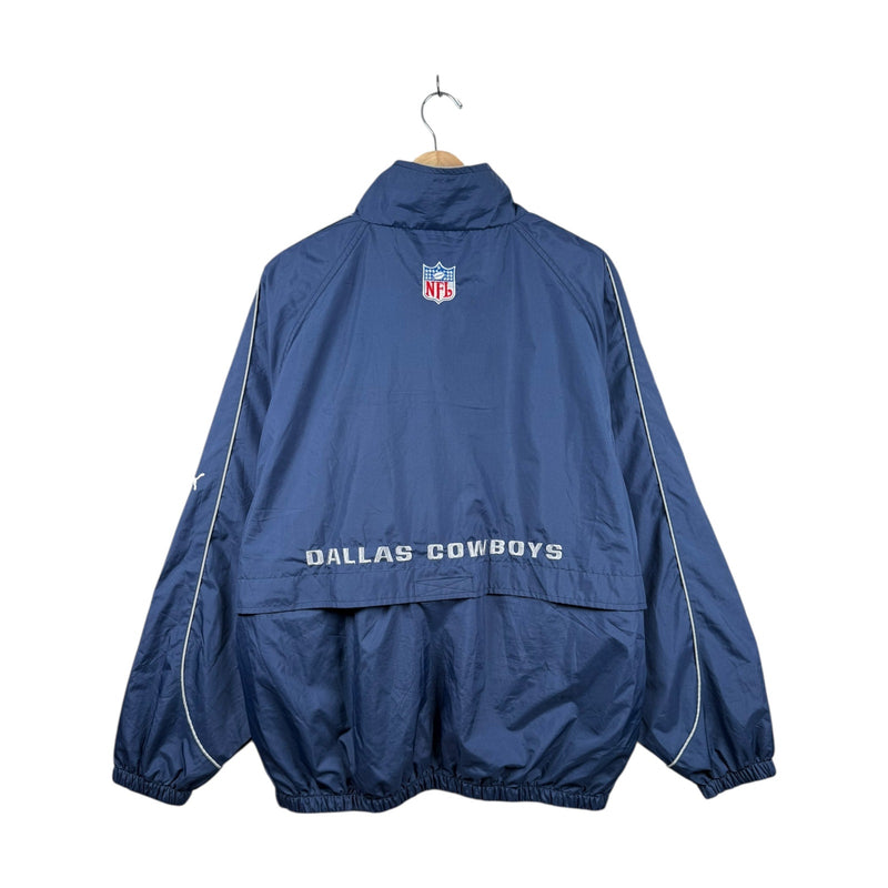 Vintage NFL Puma Dallas Cowboys Full Zip Windbreaker