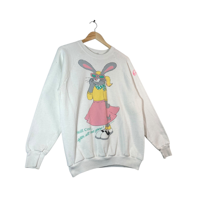 Vintage Airwaves 1987 Still Cool Bunny Crewneck