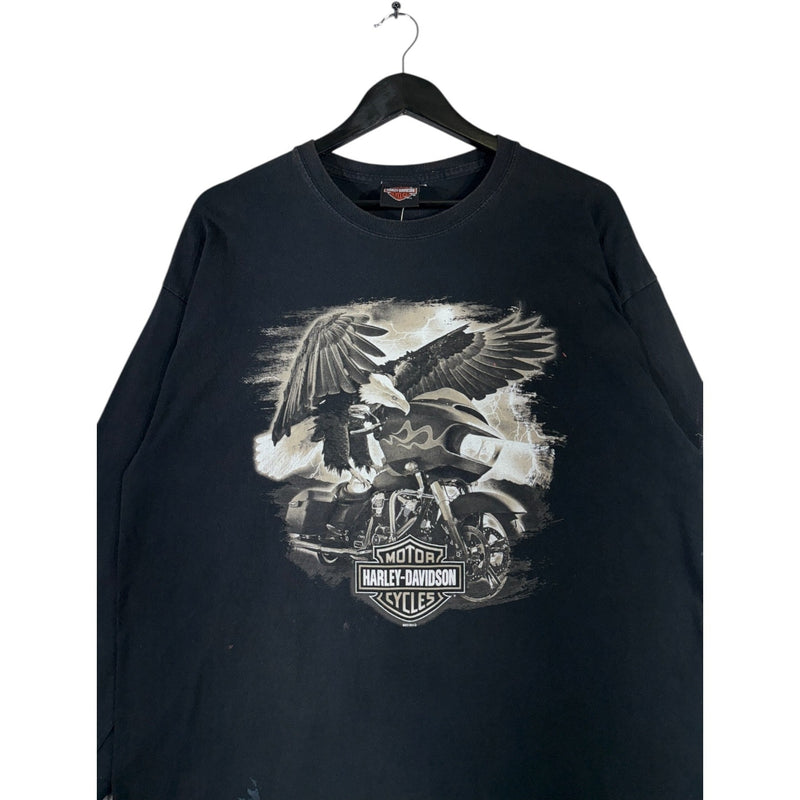 Vintage Harley Davidson Motorcycles New River Long Sleeve