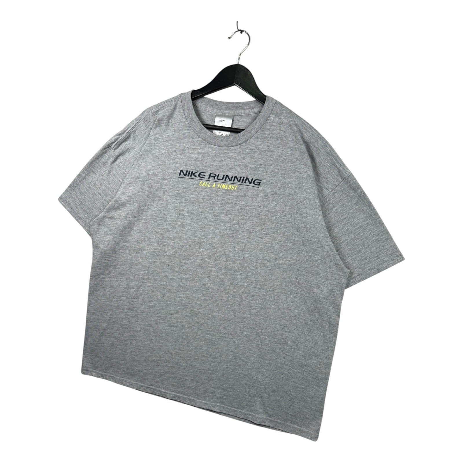 Vintage Nike Running Call A Timeout Swoosh Short Sleeve T-Shirt