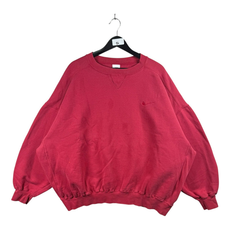 Vintage Nike Plain Embroidered Swoosh Crewneck