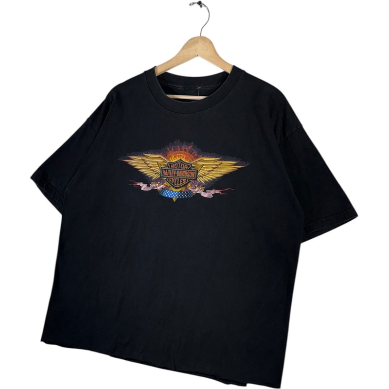 Vintage Harley Davidson Eagle Graphic T-Shirt