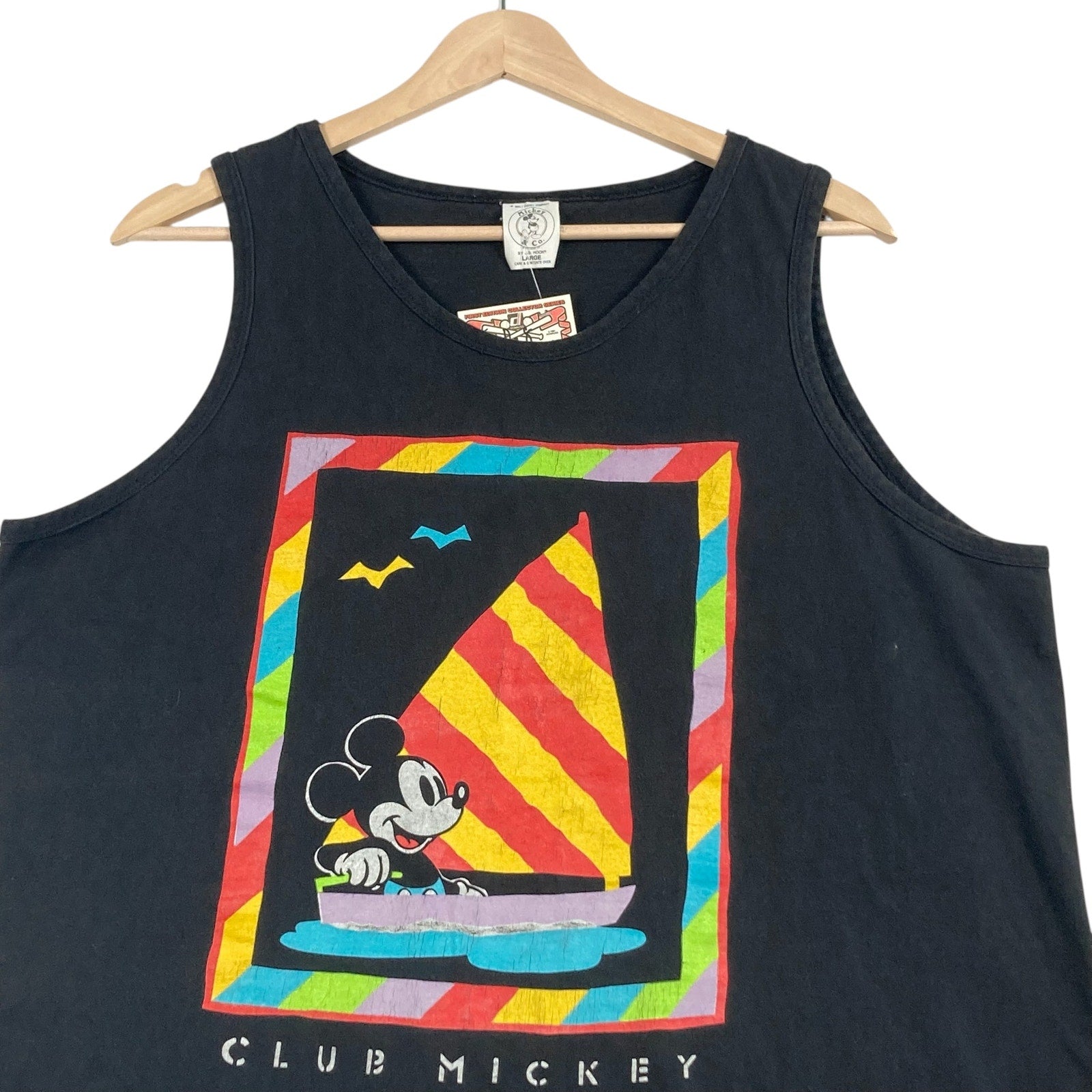 Vintage Mickey Mouse Sailing Tank Top