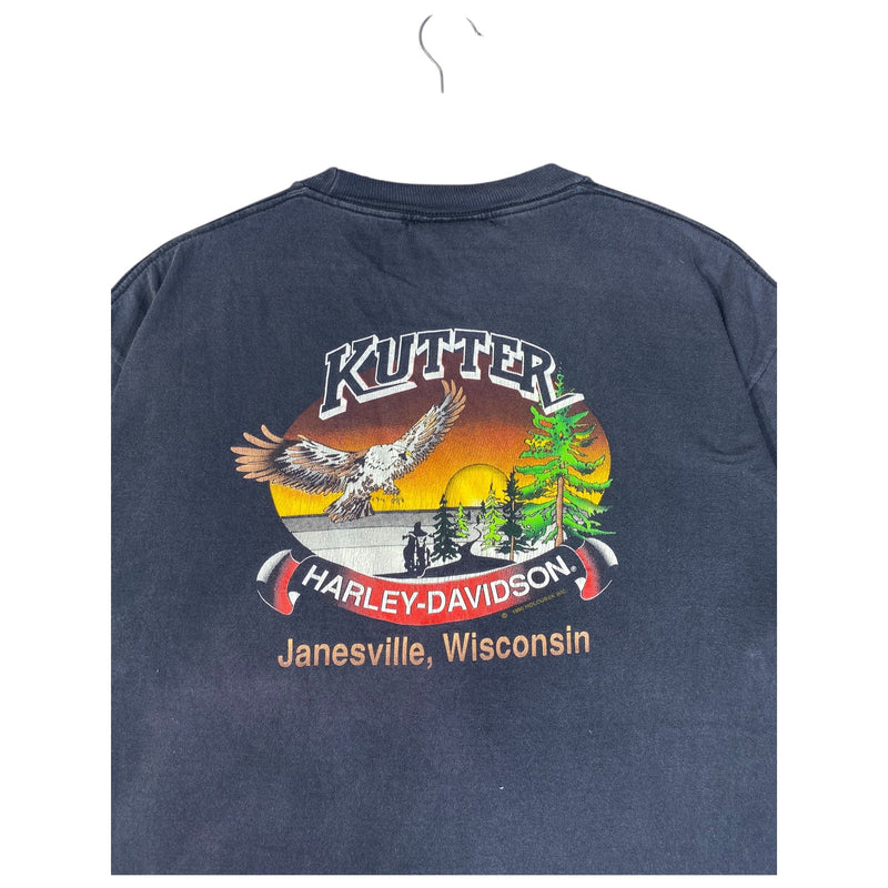 Vintage Harley Davidson Motorcycles Kutter T-Shirt