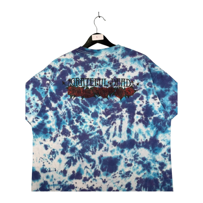 Vintage Grateful Dead Skeleton & Roses Tie-Dye Band T-Shirt