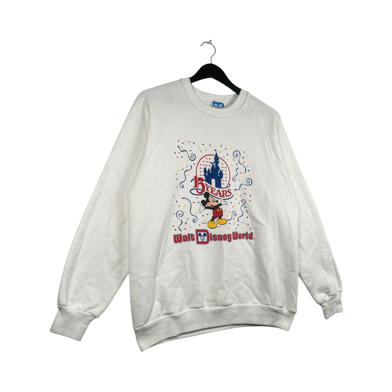 Vintage Disney 15 Years Anniversary Mickey Mouse Crewneck