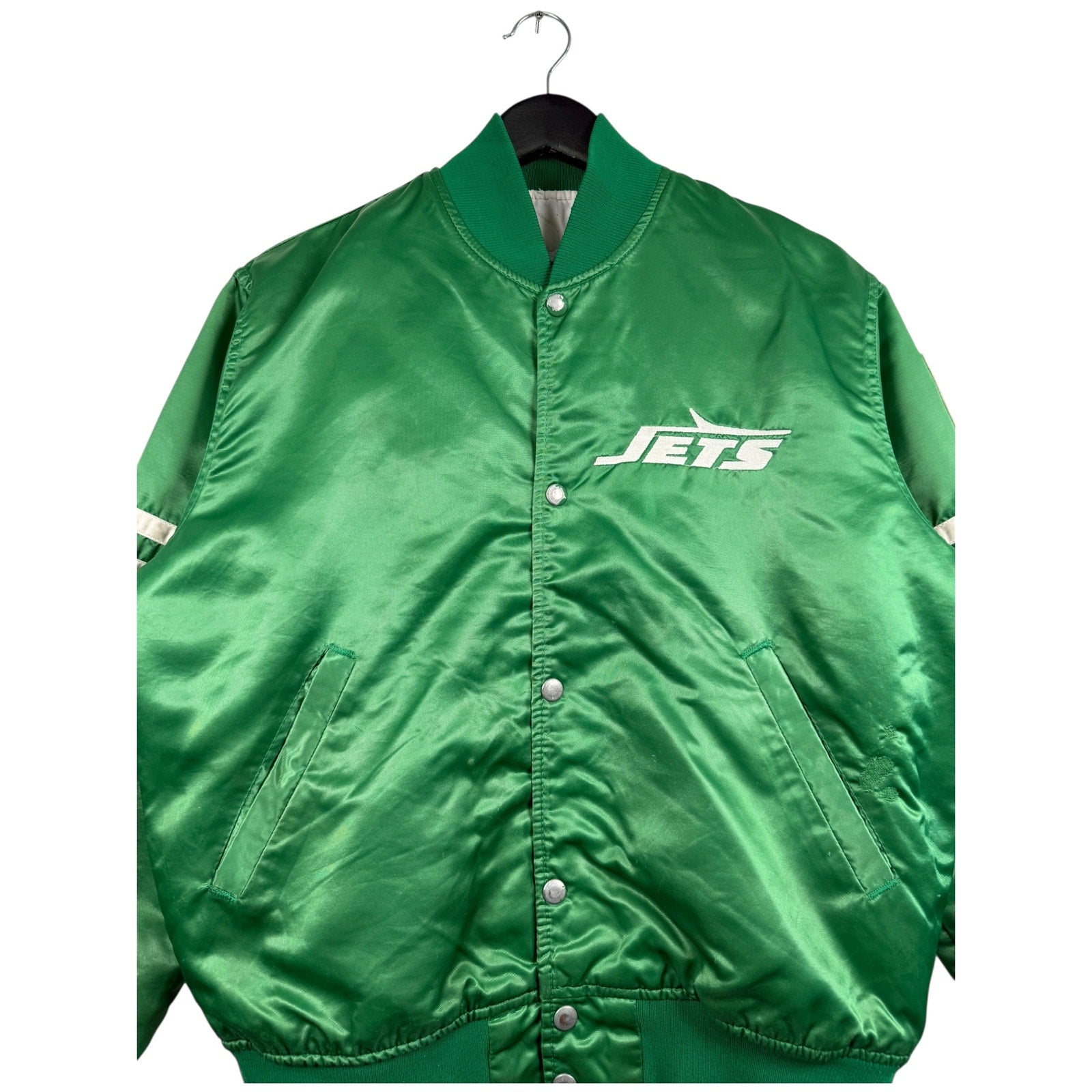 Vintage Starter NFL New York Jets Satin Varsity Jacket