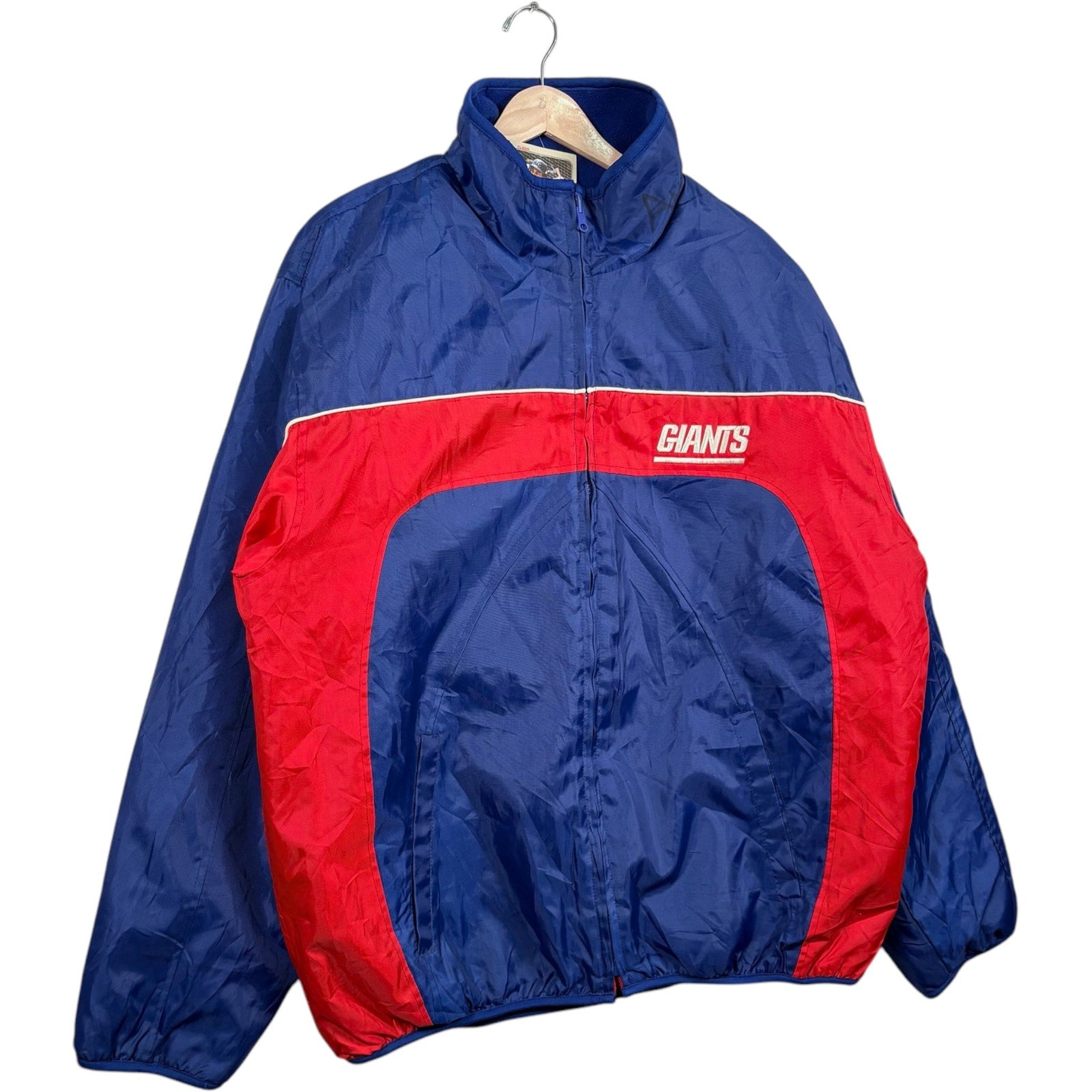 Vintage NFL New York Giants Spellout Puffer Jacket