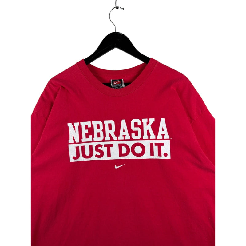 Vintage Nike Just Do It Nebraska University T-Shirt