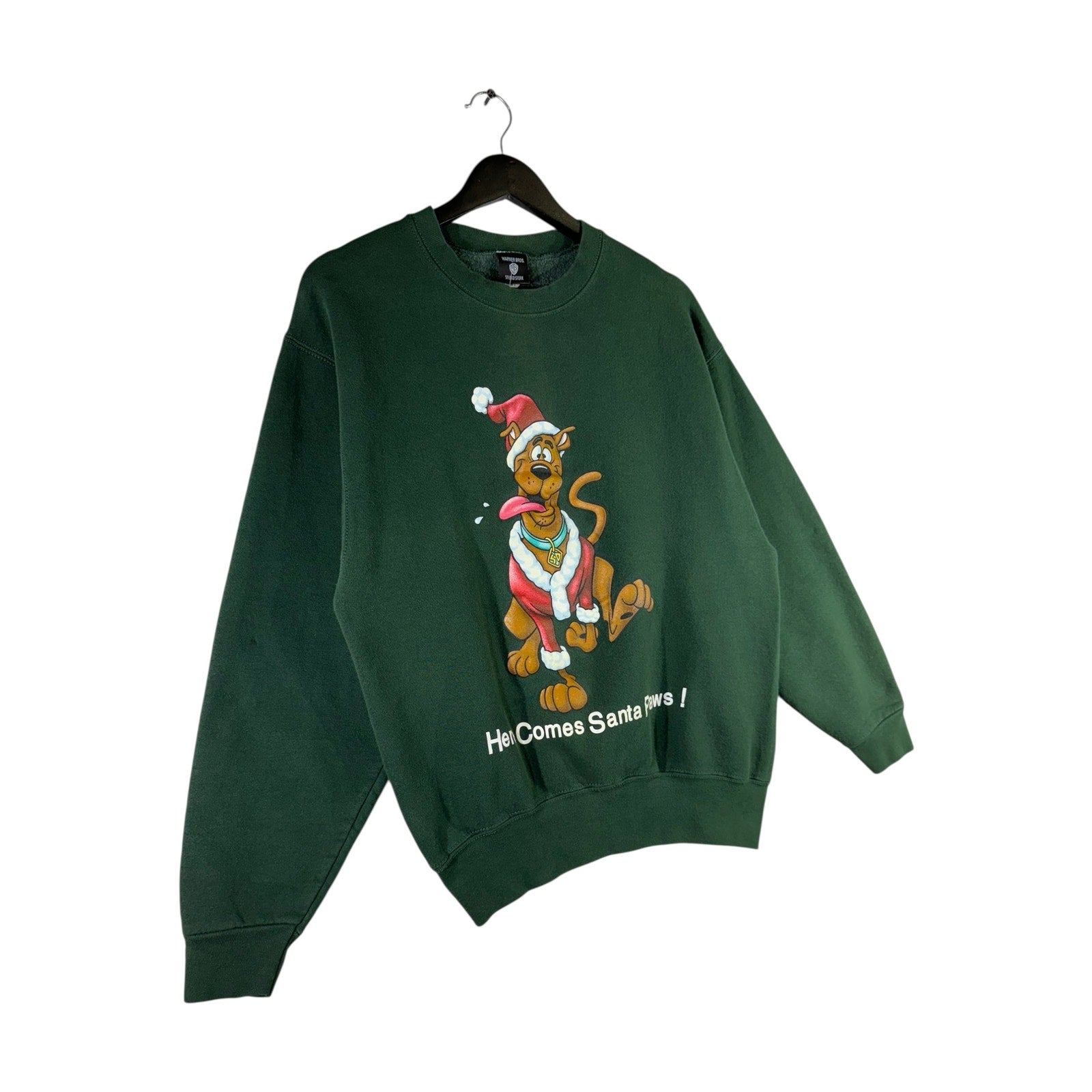 Vintage Scooby Doo "Here Comes Santa Paws!" Crewneck