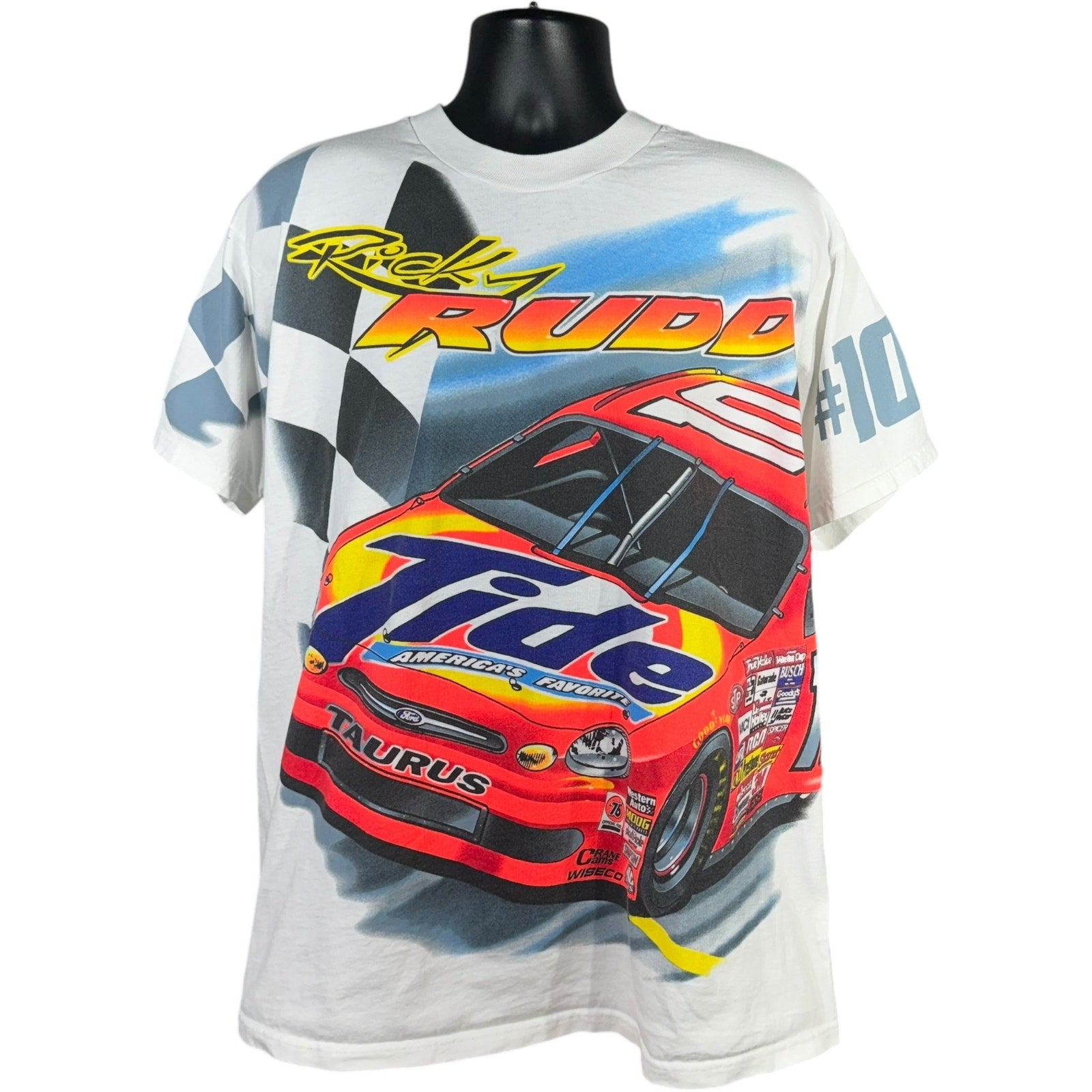 Store Vintage 1998 Ricky Rudd Racing T-shirt.