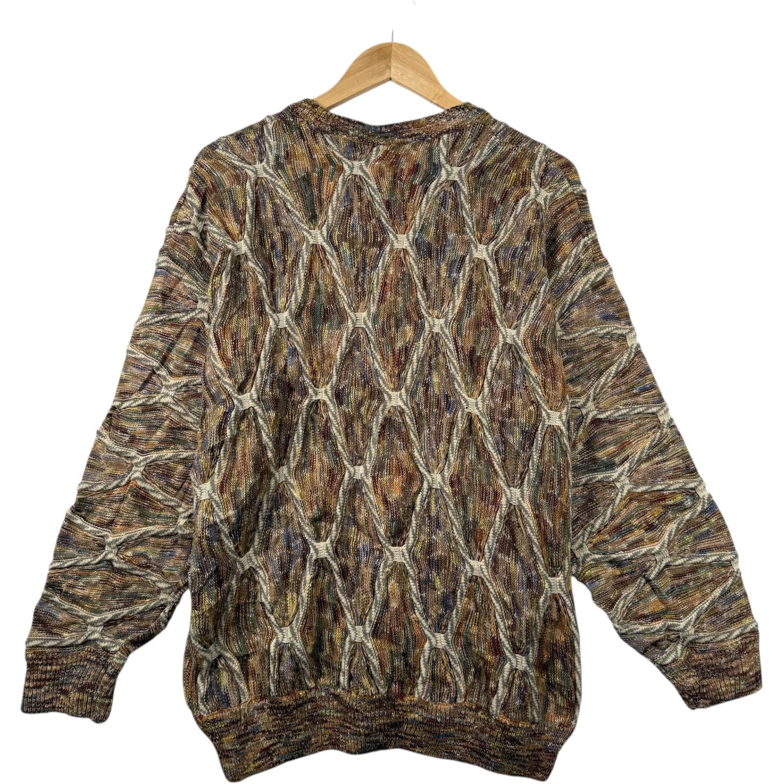 Vintage Coogi 3D Knit Textured Sweater
