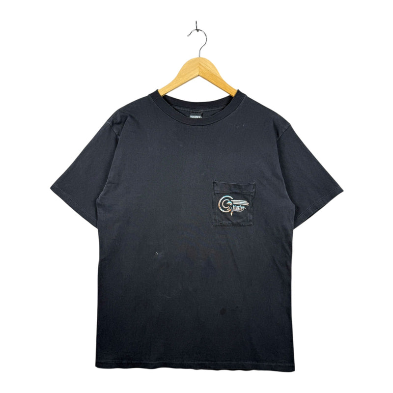 Vintage Harley Davidson Ride The Best Pocket T-Shirt