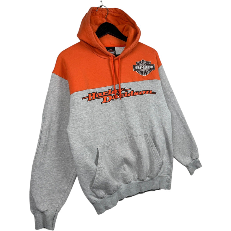 Vintage Harley Davidson Summerville Two Tone Hoodie