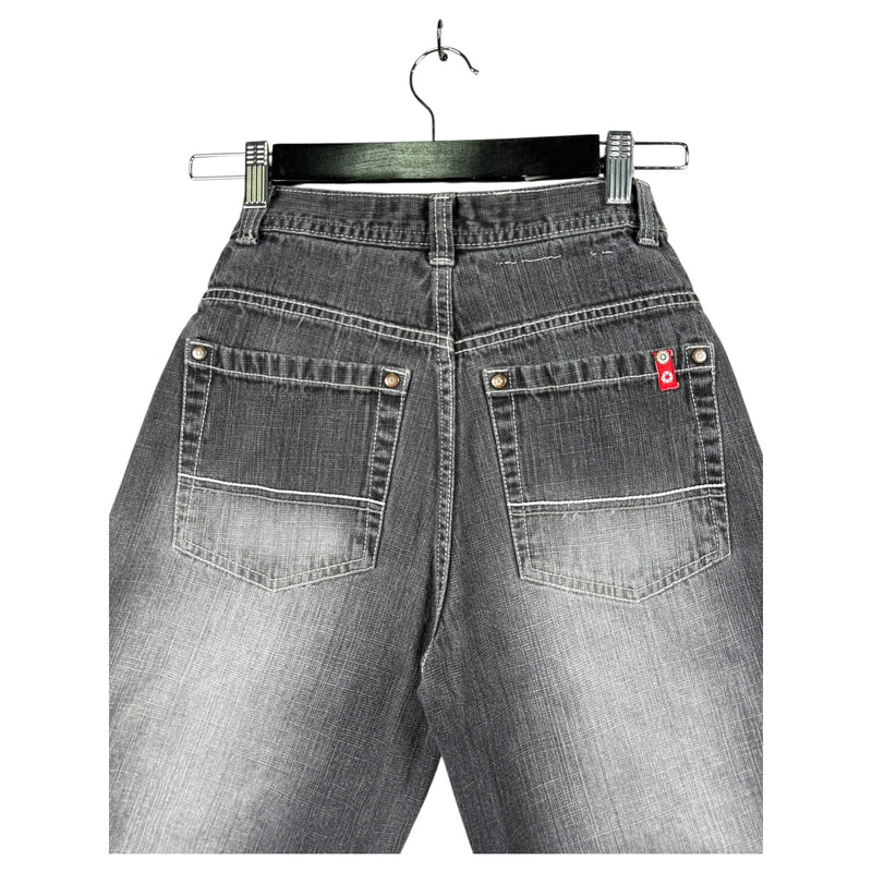 Vintage Women's Southpole Faded Baggy Denim Shorts 10