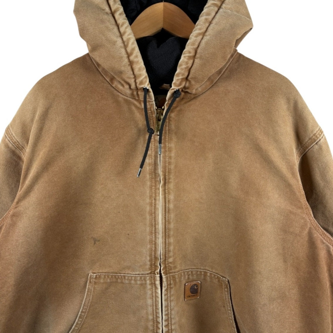 Vintage Carhartt Insulated Active Jac Hoodie Full Zip Jacket