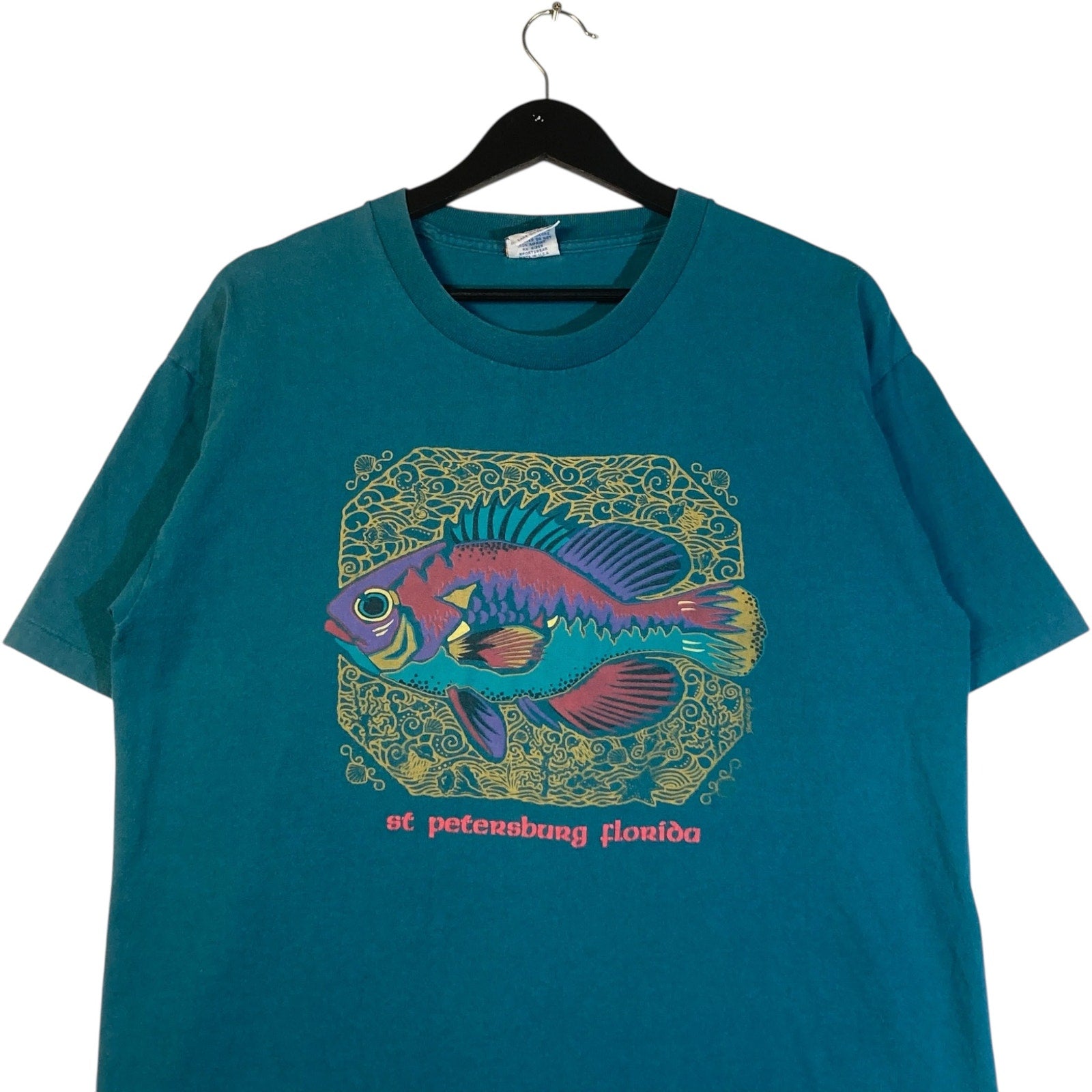 Vintage Fish St Petersburg Florida Tee