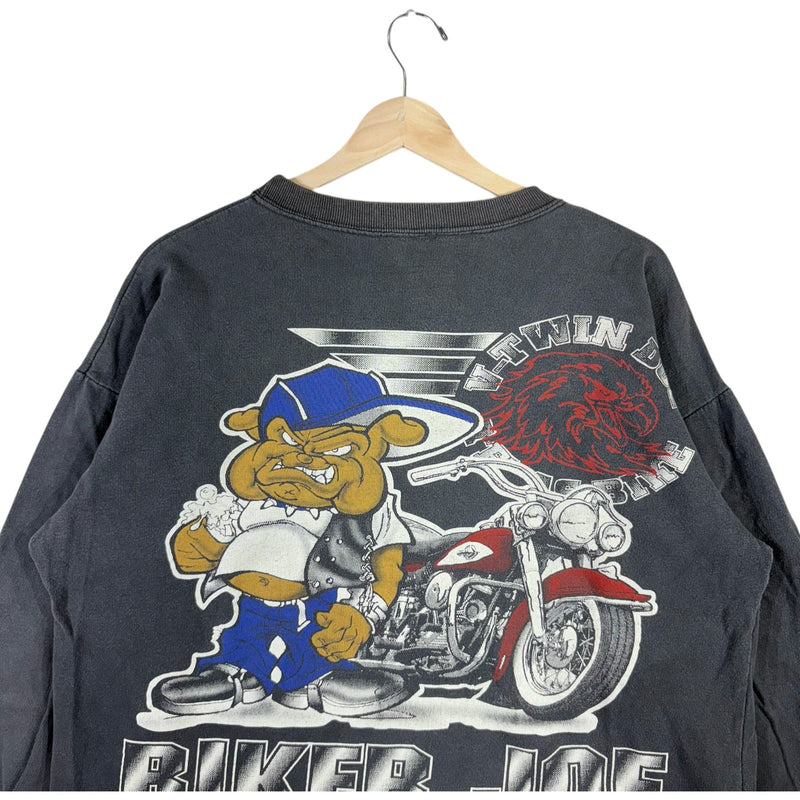 Vintage Biker Joe Crewneck
