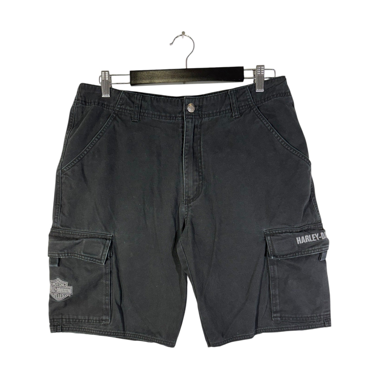 Vintage Harley Davidson Motorcycles Cargo Shorts 33