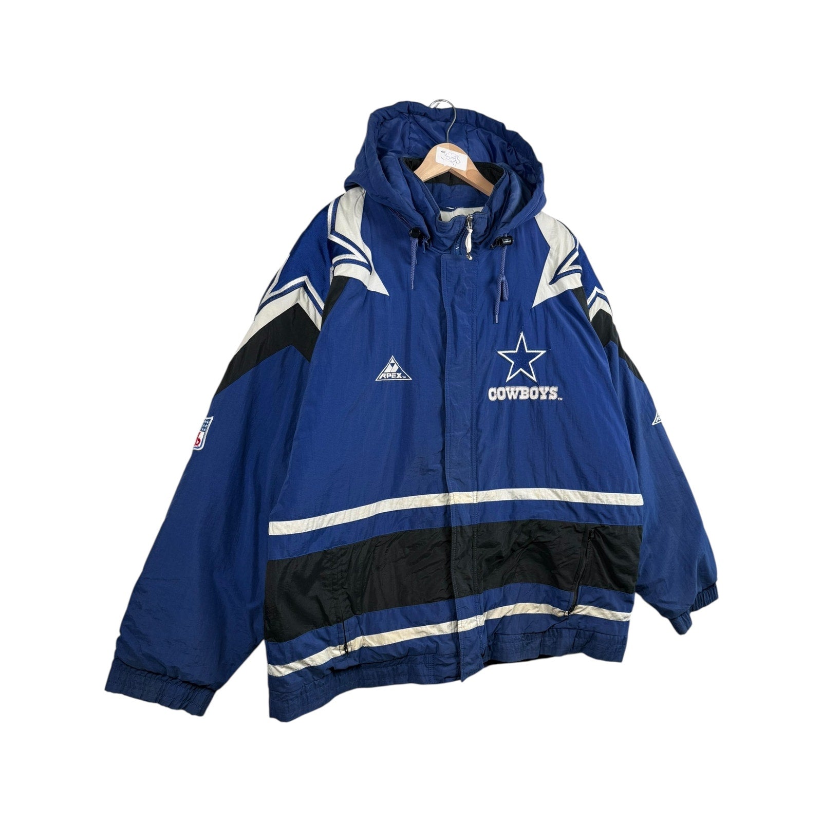 Vintage Dallas Cowboys Apex One Hooded NFL Jacket