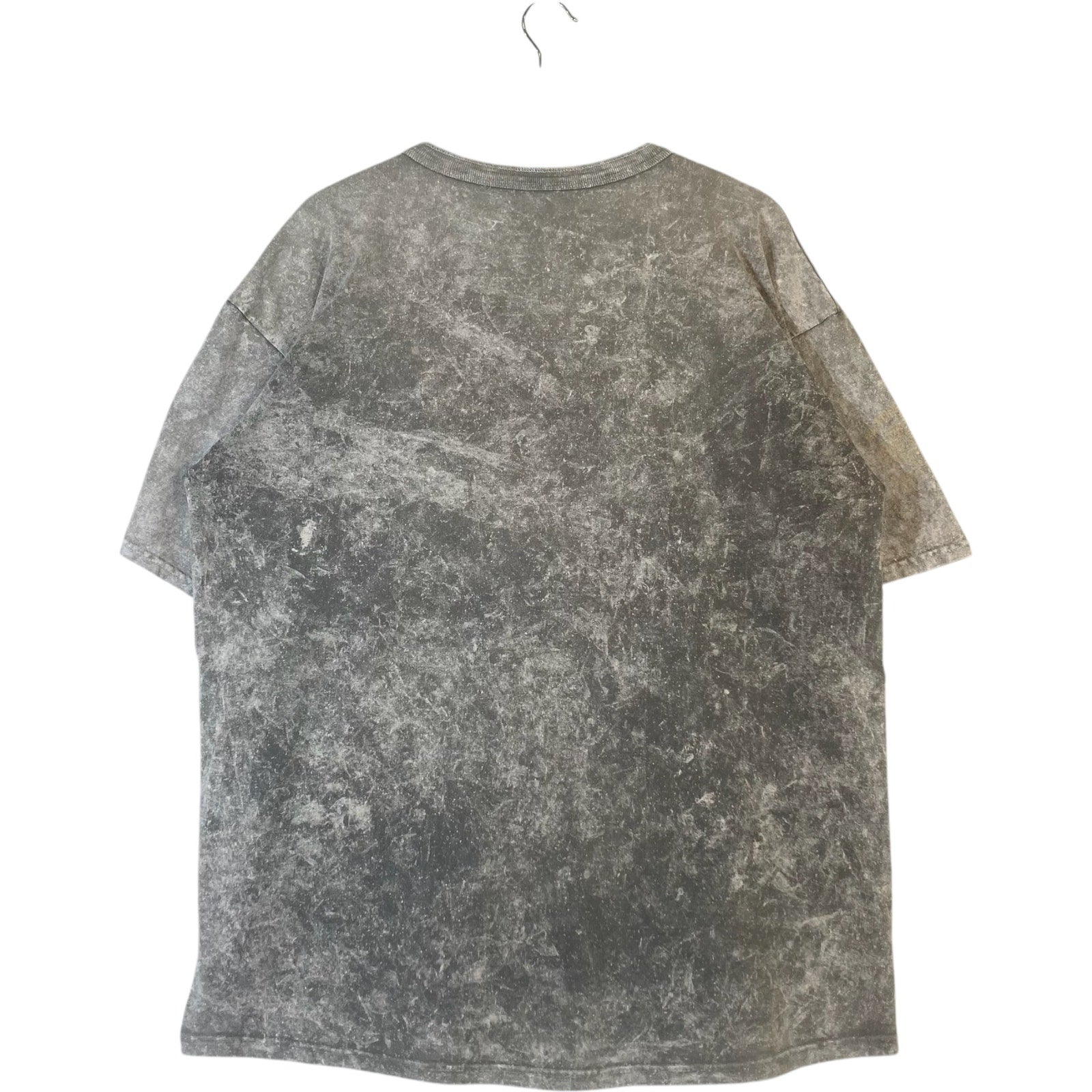 Vintage Harley Davidson Mini Logo Acid Wash Henley Tee